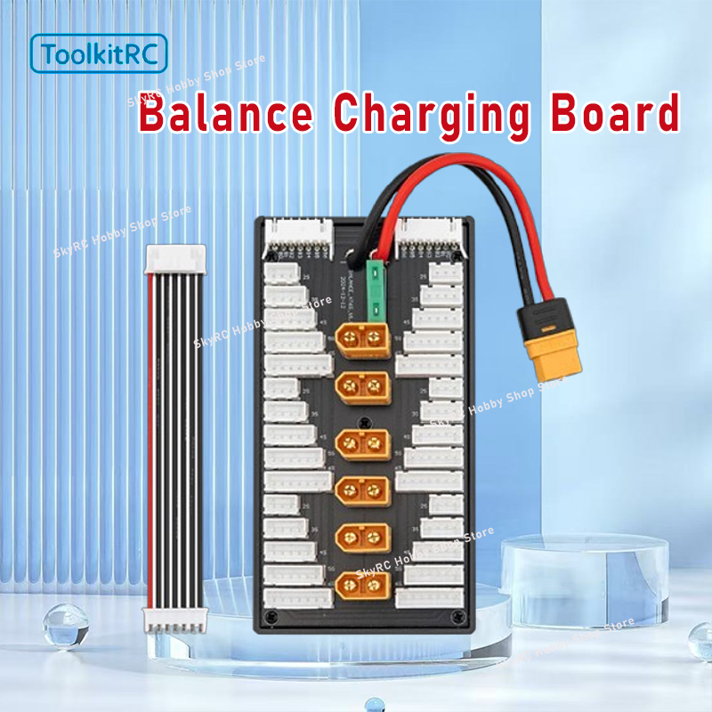 12S Lipo Battery Balancing Board - Multi 2S-6S Lipo Parallel Evenwichtige Opladen