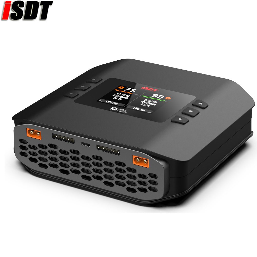 Isdt K4 Dual Lipo Charger - ISDT K4 1~8S Lithium Batterij Slimme