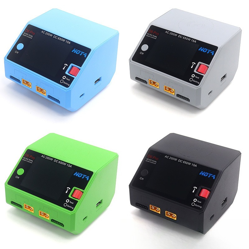 HOTA D6 Pro 650W 200W Dual Pow - Hota D6 Pro Dual Lipo Charger recensie en prijs