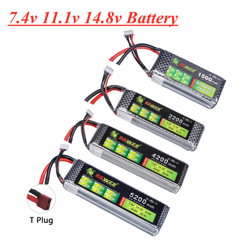 Lipo Batterij 2S 3S 4S 1500Mah - 4S Lipo Battery 14.8V 6000Mah recensie en prijs