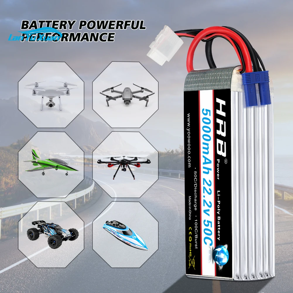2 stuks 6S Lipo Batterij 22.2V - 6S Lipo Battery 22.2V 5000Mah recensie en prijs