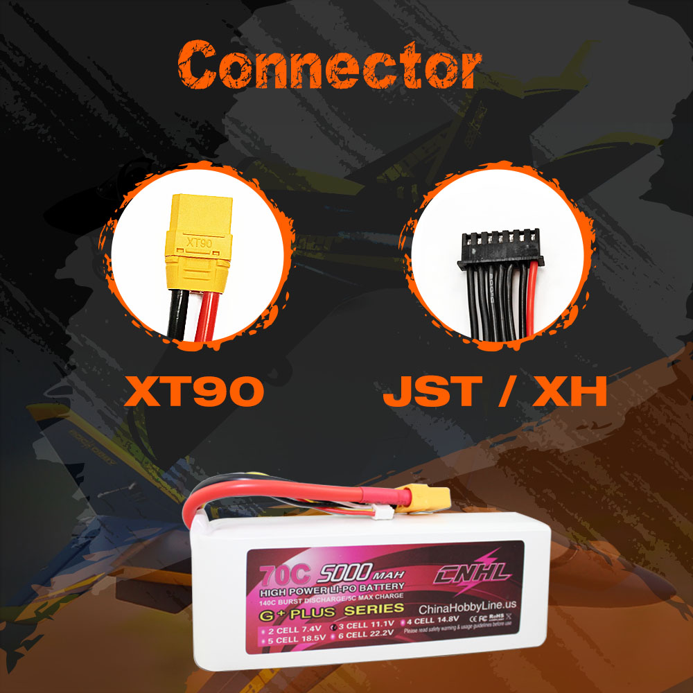 CNHL Lipo Batterij 3S 4S 6S 11 - 6S Lipo Battery 22.2V 5000Mah recensie en prijs