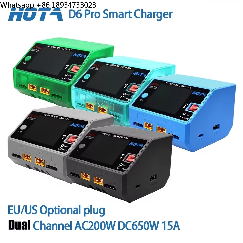 HOTA D6 Pro Smart Charger Dual - Hota D6 Pro Dual Lipo Charger recensie en prijs