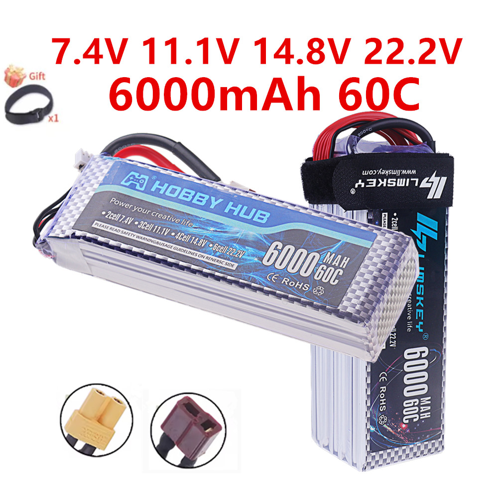 2S 3S 4S 6S 7.4V 11.1V 14.8V 2 - 4S Lipo Battery 14.8V 6000Mah recensie en prijs