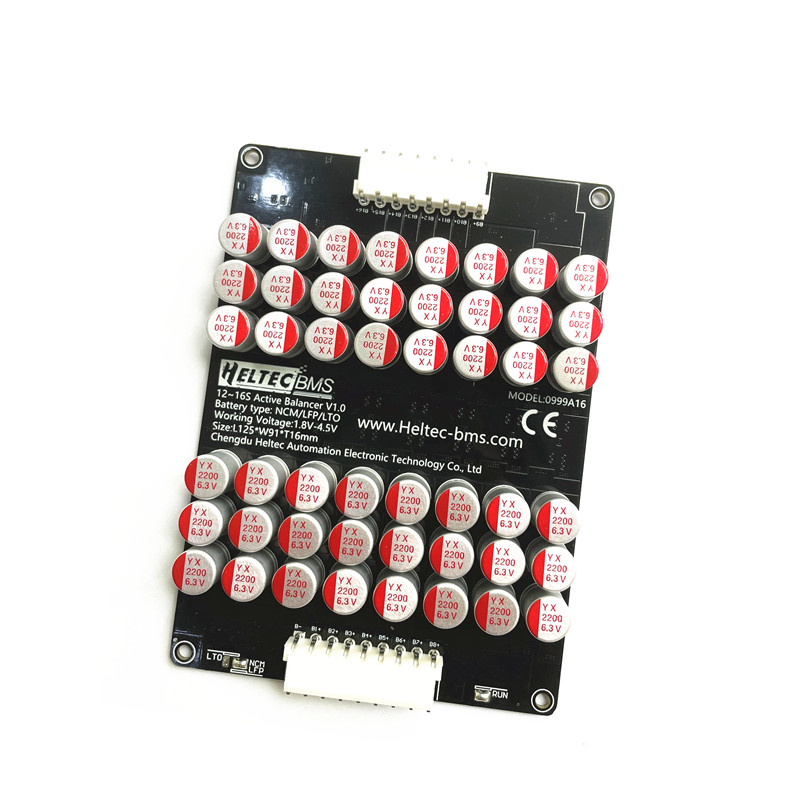 Heltec 16S 5A Capacitor Actiev - 12S Lipo Battery Balancing Board recensie en prijs