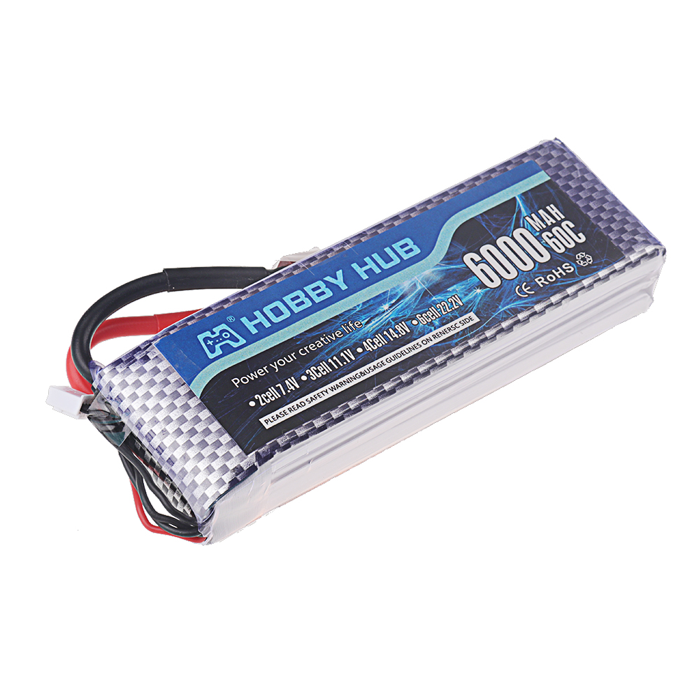 6000mAh Lipo 14.8V Batterij 4S - 4S Lipo Battery 14.8V 6000Mah recensie en prijs