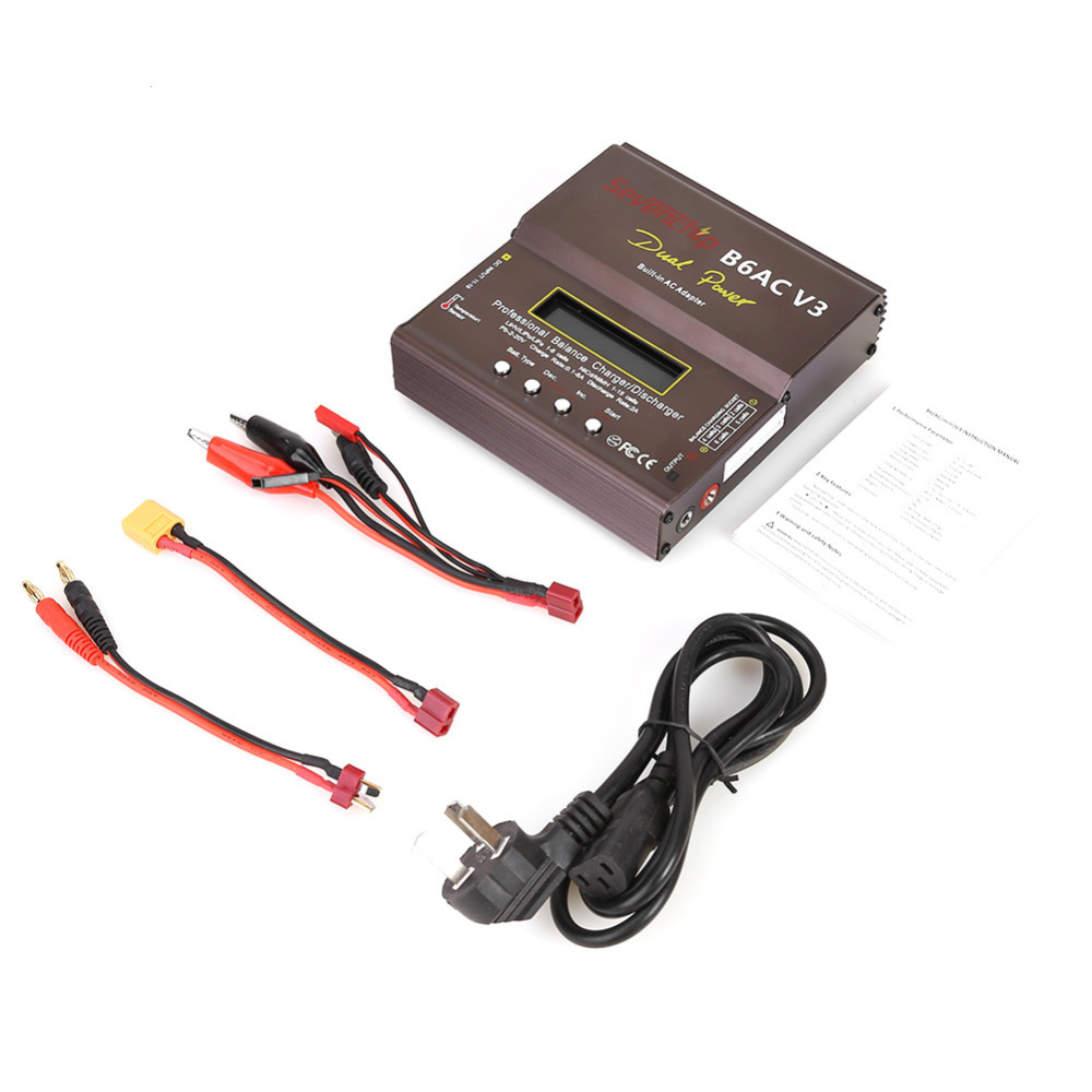 Nieuwe 80W imax B6AC V3 Smart  - Toolkitrc M6Dac Smart Charger recensie en prijs