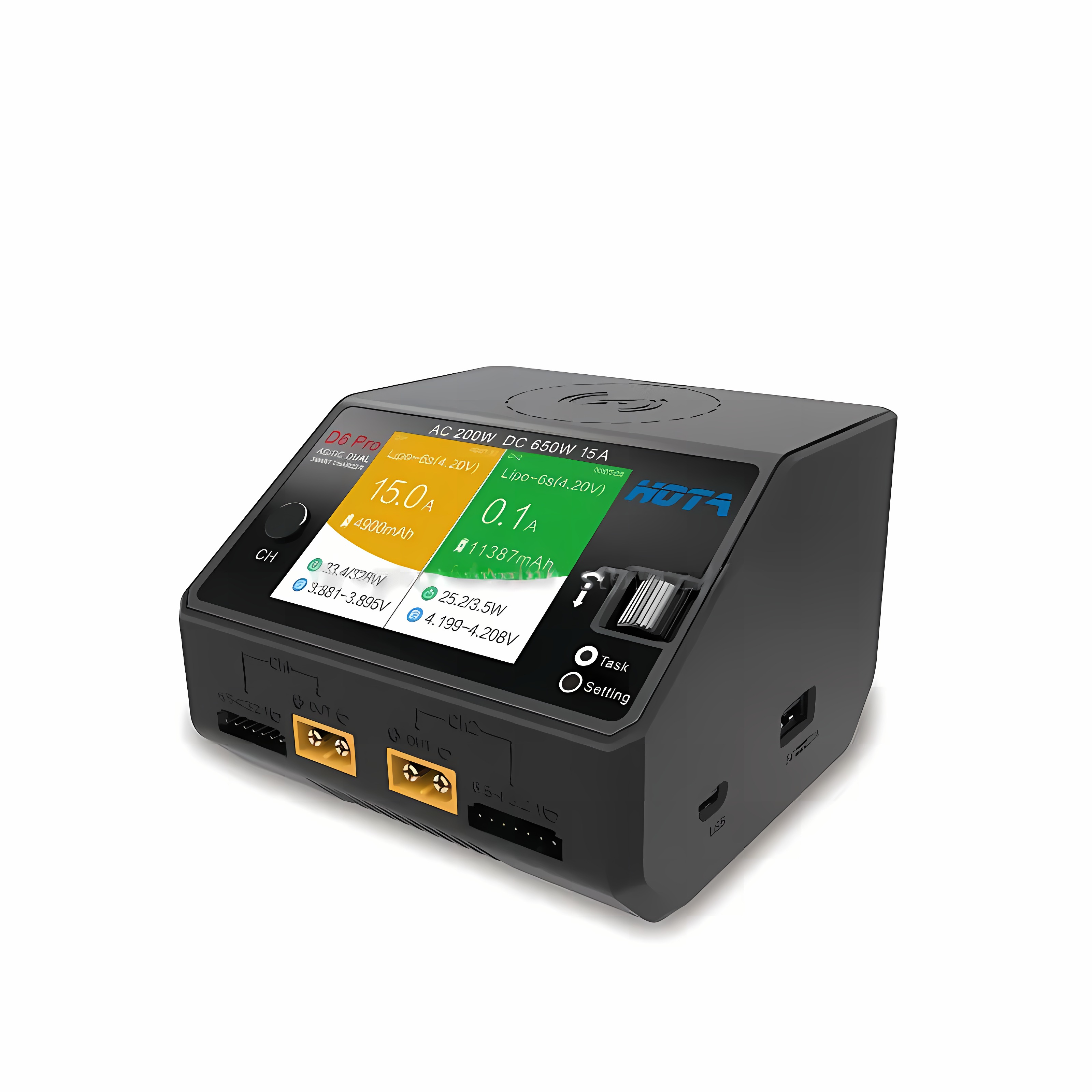 HOTA D6 Pro Smart Charger AC20 - Hota D6 Pro Dual Lipo Charger recensie en prijs