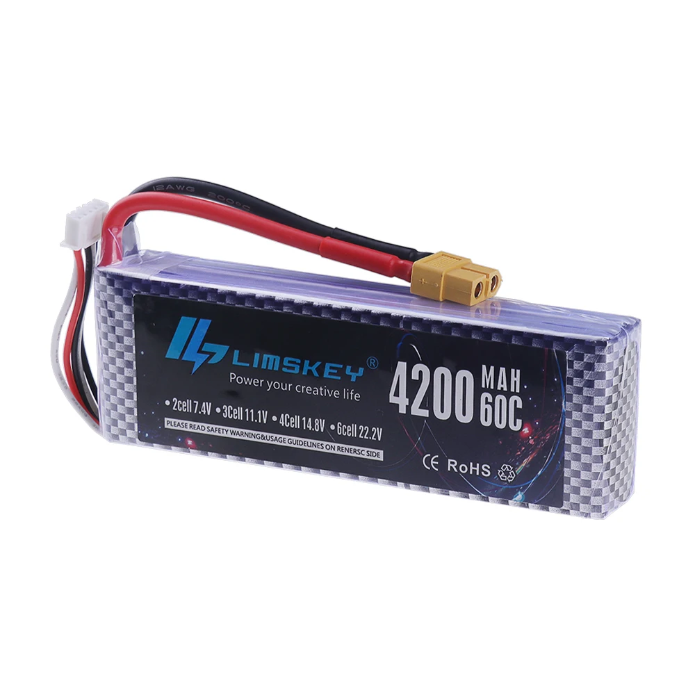 60C Lipo Batterij 14.8V 4S 150 - 4S Lipo Battery 14.8V 6000Mah recensie en prijs