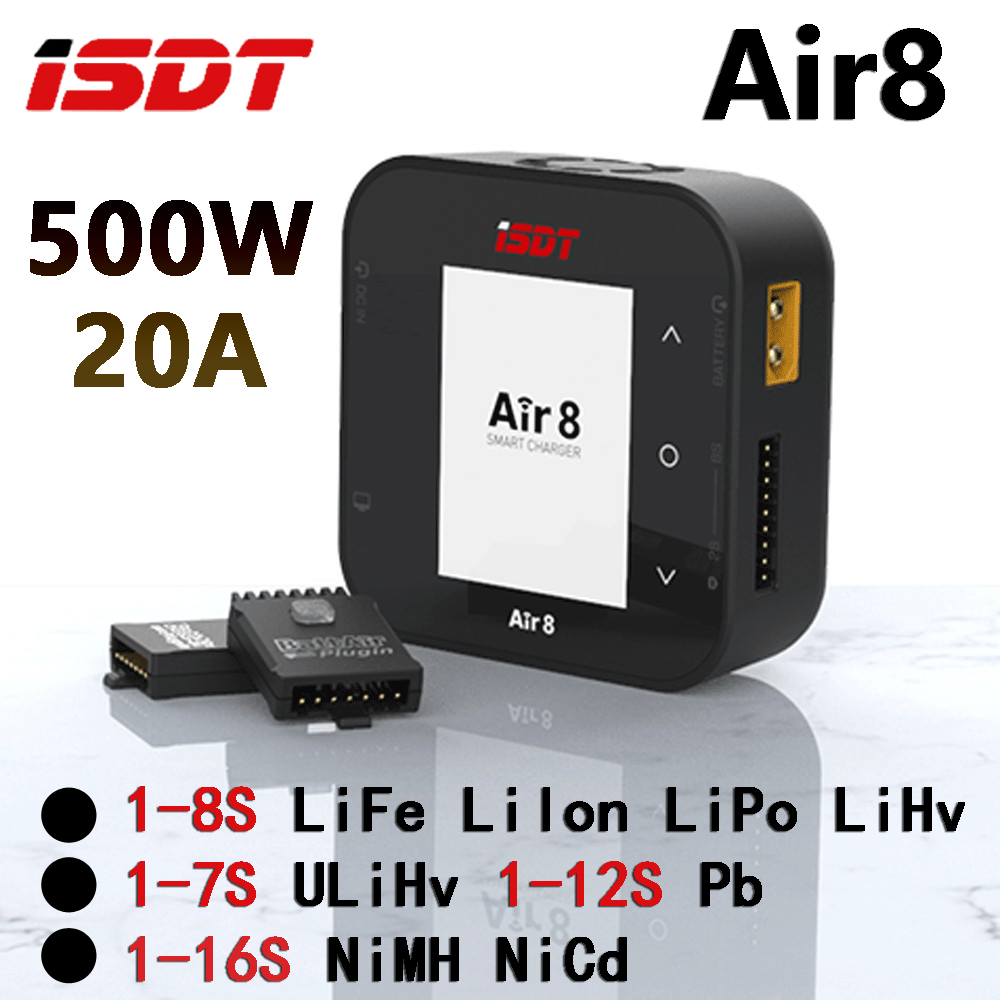 ISDT Air8 DC 500W Smart Balanc - Isdt Air8 8S Lipo Charger recensie en prijs