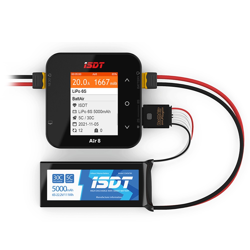 ISDT Air8 DC 500W Smart Balanc - Isdt Air8 8S Lipo Charger recensie en prijs