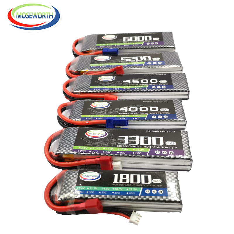 2S 3S 4 4s 6S 2200 4200 5200 6 - 4S Lipo Battery 14.8V 6000Mah recensie en prijs